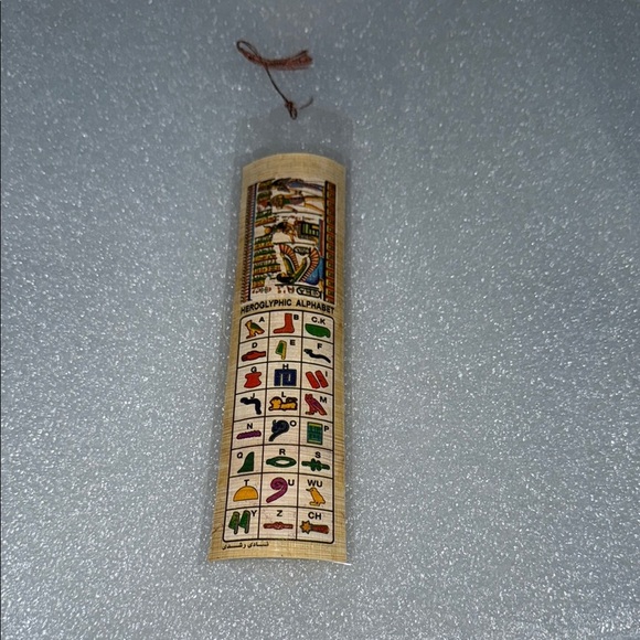 Egyptian Hieroglyphic Papyrus bookmarks - Picture 1 of 3